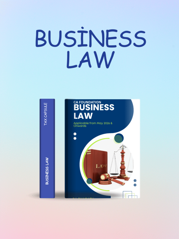 CA foundation Business Law Concept Book - Image 2